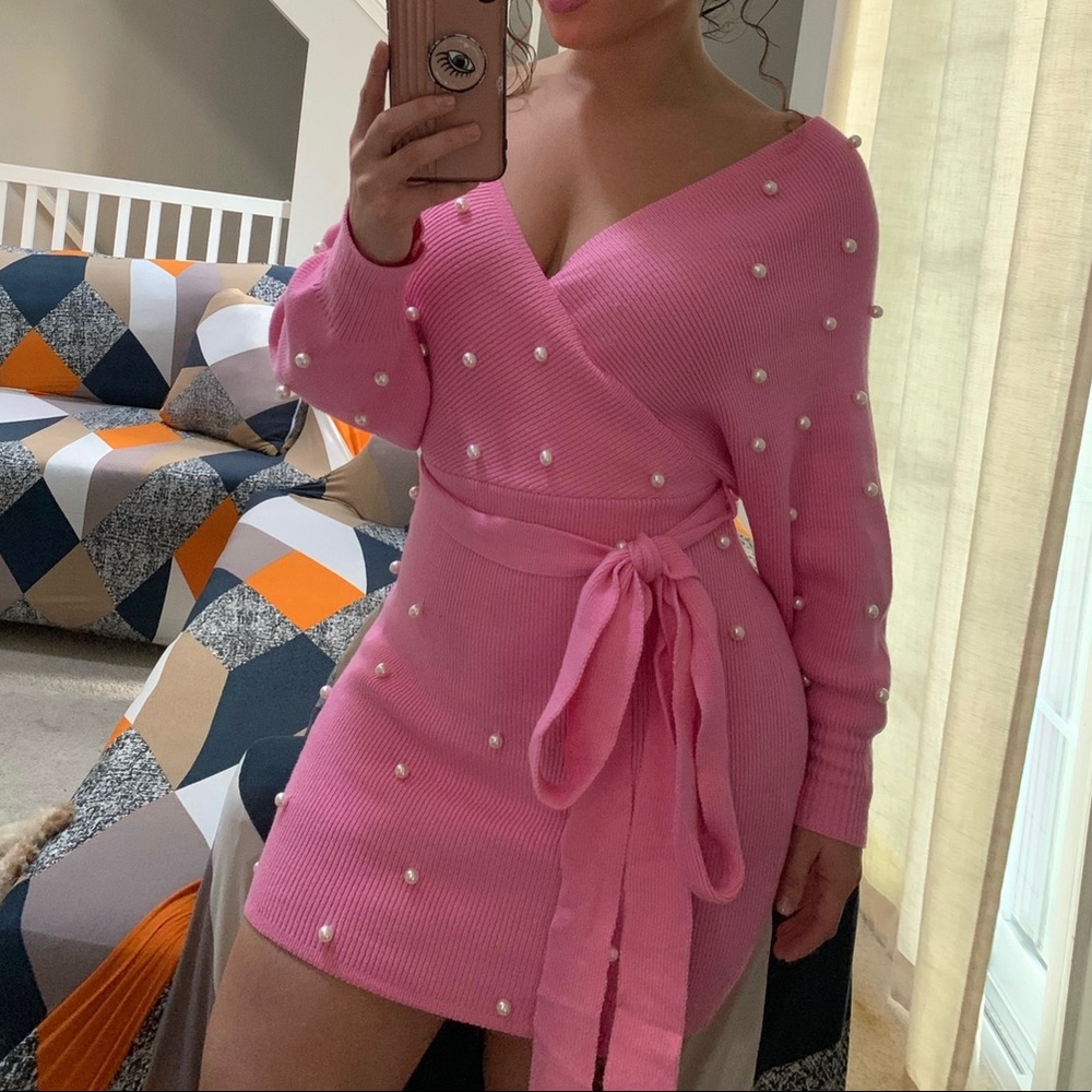 Pink dress
